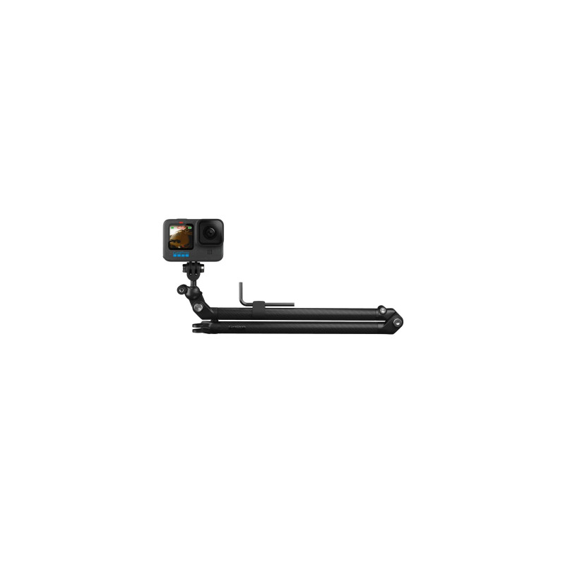 GoPro Boom + клейкие крепления, в комплект входят 2 карбоновых рычага, шаровое шарнирное крепление для камеры, изогнутые + плоские клейкие крепления