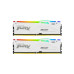 Оперативная память 32GB (Kit of 2x16GB) DDR5-6400 Kingston Fury Renegade White DDR5 RGB