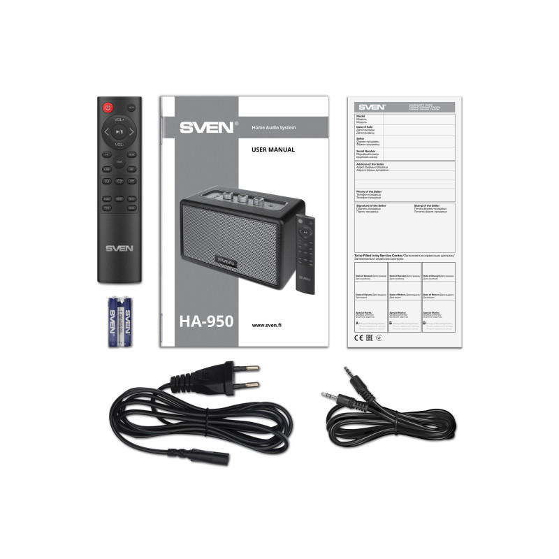 Портативная колонка Sven HA-950, Black