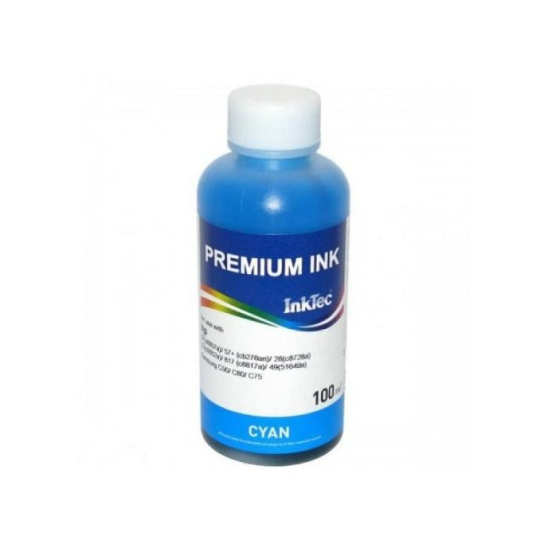 Compatible ink InkTec HP 100 ml Cyan Pigment H8940-100MC