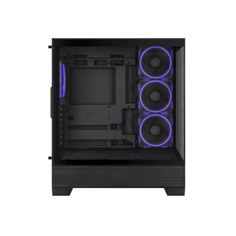 Carcasa PC Asus A31 Plus TG ARGB, Black