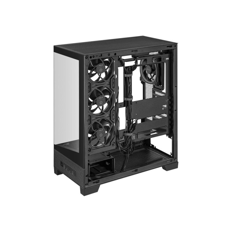 Carcasa PC Asus A31 Plus TG ARGB, Black