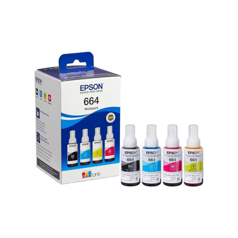 Epson 664 EcoTank 4-цветная мультиупаковка