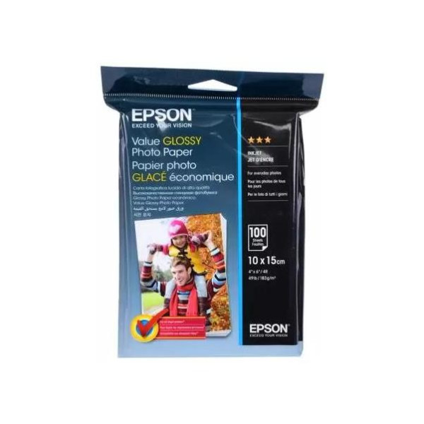 Value Glossy Photo Paper - 10x15cm - 100 sheets