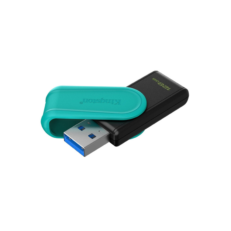 USB-накопитель 128GB Kingston DataTraveler Exodia S, Black/Teal
