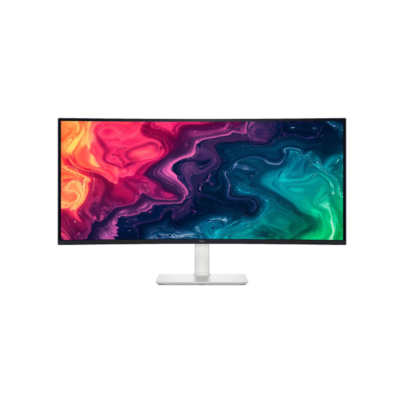 Монитор Dell S3425DW, Curved, Silver/Black