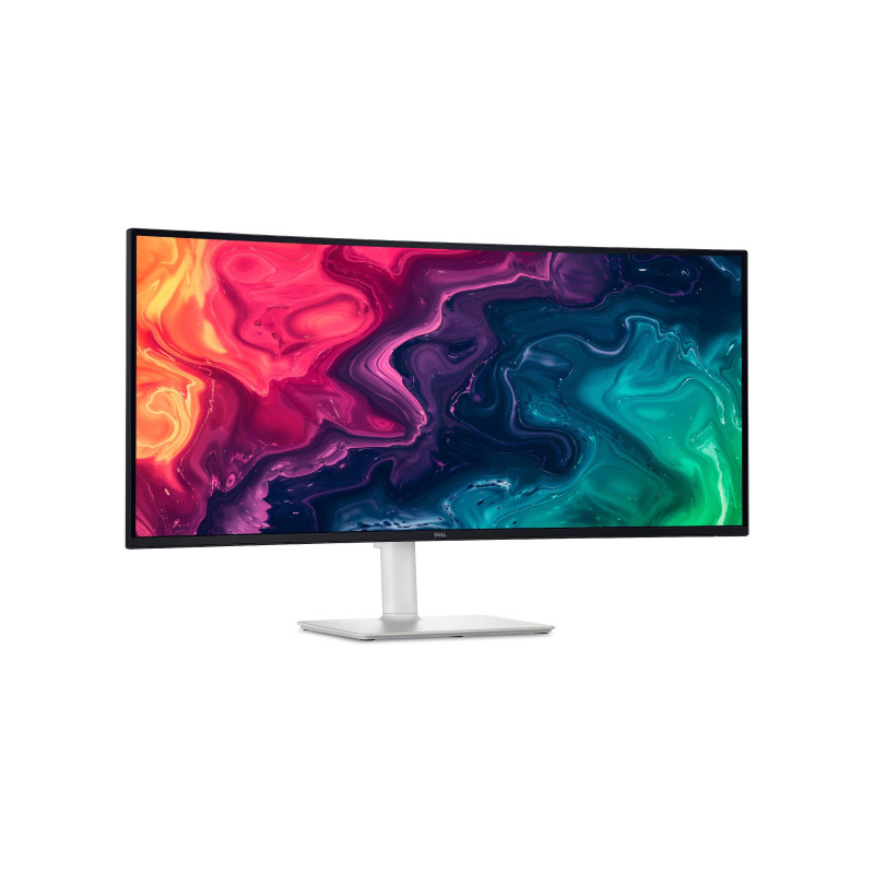 Монитор Dell S3425DW, Curved, Silver/Black