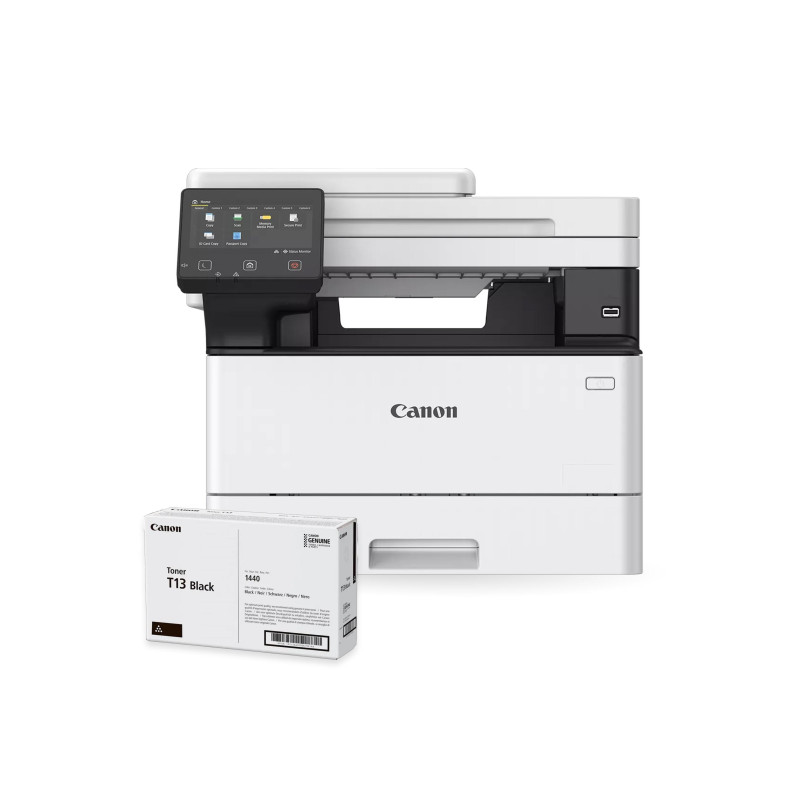 МФУ Canon i-SENSYS X 1440i, A4,+тонер T13 10600 стр., 40/33,6 стр./мин, принтер/DADF/Дуплекс/Сканер/Сеть/WiFi, A4,