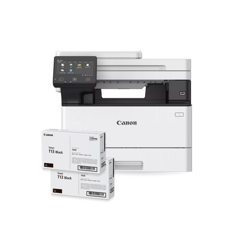 МФУ Canon i-SENSYS X 1440i, A4,+2*T13 тонера 10600 стр., 40/33,6 стр./мин, принтер/DADF/Дуплекс/Сканер/Сеть/WiFi, A4,
