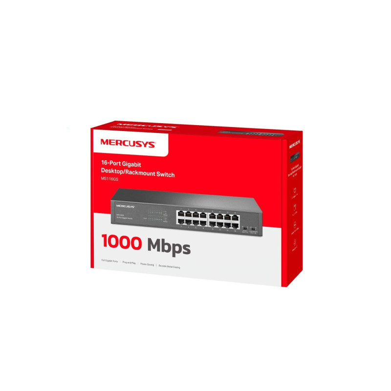 Коммутатор Mercusys MS116GS