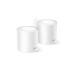 TP-LINK Deco X10 (2 шт.) AX1500 Mesh Wi-Fi 6 система, 2 порта LAN/WAN Gigabit, 1201 Мбит/с на 5 ГГц + 300 Мбит/с на 2,4 ГГц