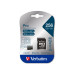 Карта памяти MicroSD MicroSD 256GB Verbatim Pro 600X + SD Adapter