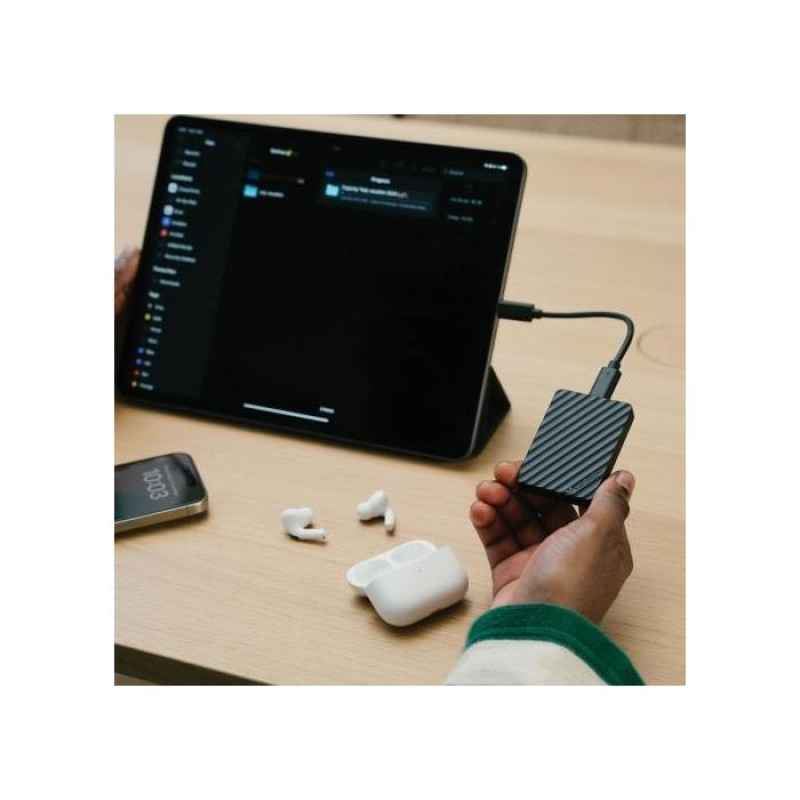 Внешний SSD 512GB Verbatim Store 'N’ Go Mini Stripe, Black