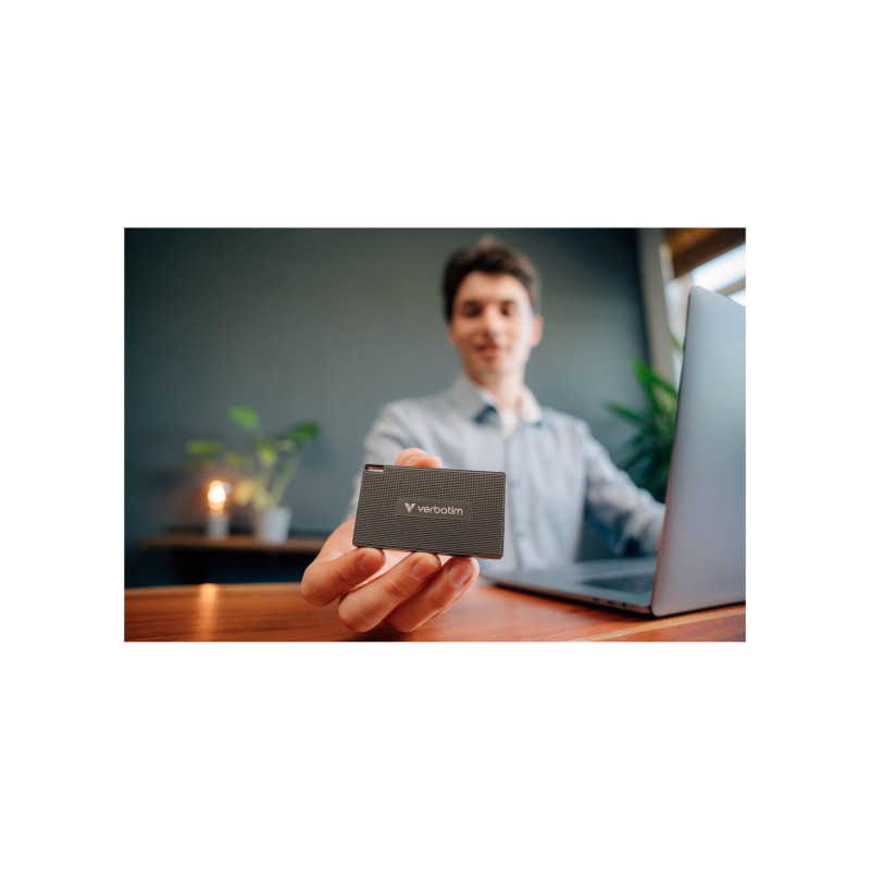 Внешний SSD 512GB Verbatim Metal Mini, Black