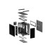 ASUS TUF Gaming GT502 Horizon TG ARGB, Negru