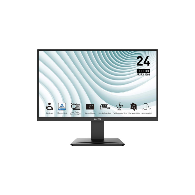 Монитор MSI PRO MP2412, Black