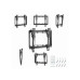 Крепление для телевизора Gembird WM-42T-04, Black