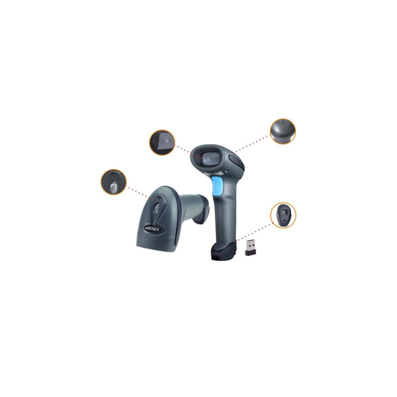 Сканер штрихкода Wireless Henex-3208R