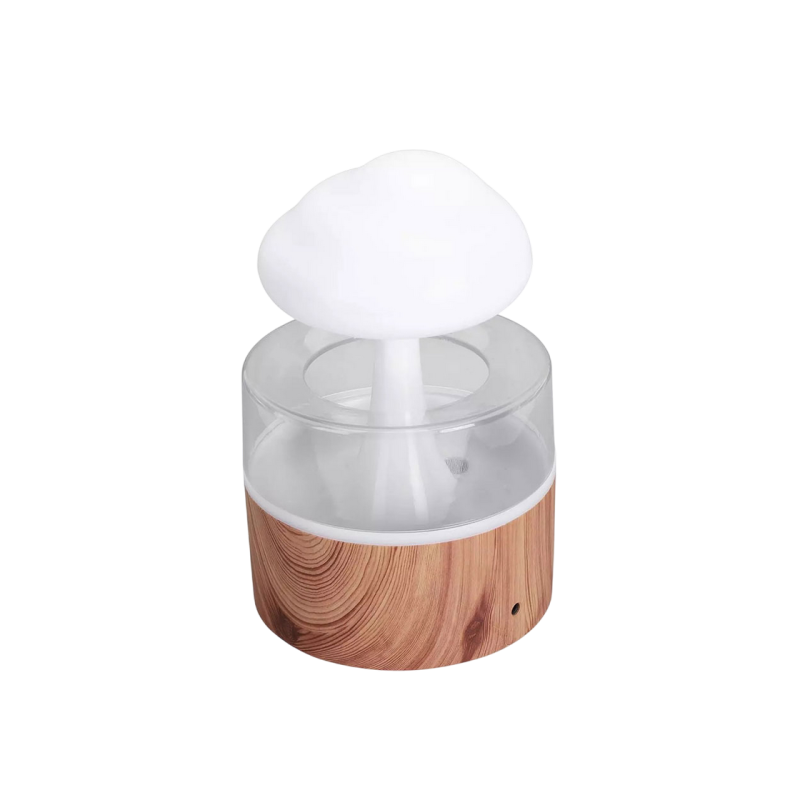 Увлажнитель воздуха XO HF10 Raining Clouds с разноцветными огнями и ароматерапевтическим диффузором (ЕС), белый