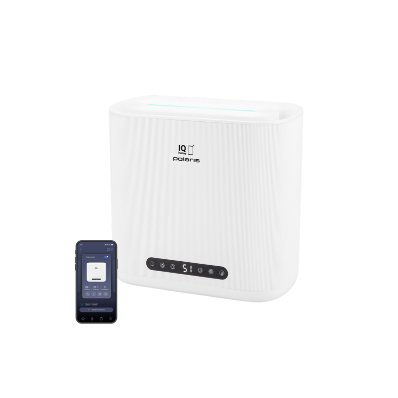 Air Humidifier Polaris PUH 8802 WIFI IQ Home, White