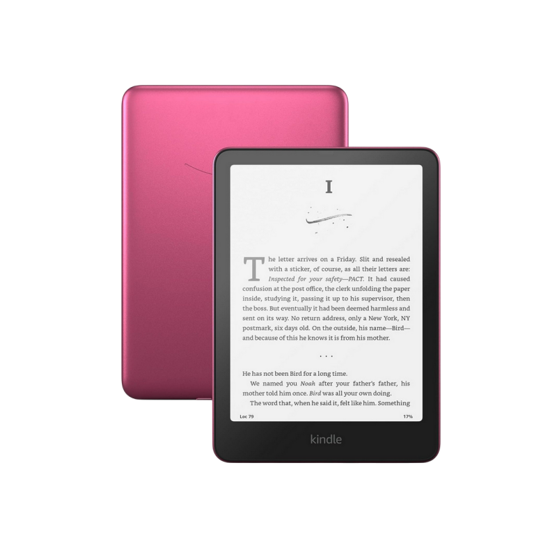 Электронная книга Amazon Kindle Paperwhite 12th Gen 2024,32GB, Metallic Raspberry Signature Edition
