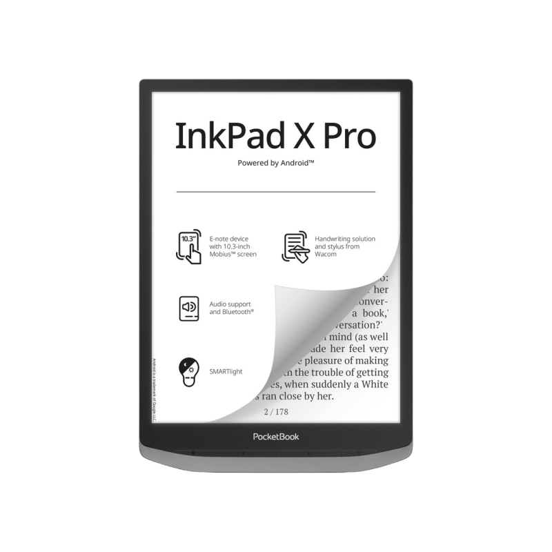 Электронная книга PocketBook 1040 InkPad X PRO, Mist Grey