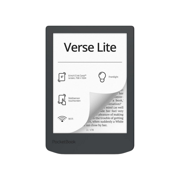 Электронная книга PocketBook 619 Verse Lite, Mist Gray