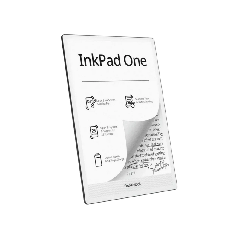 PocketBook 1030 InkPad One, 10.3" E-InkCarta, Matte Black