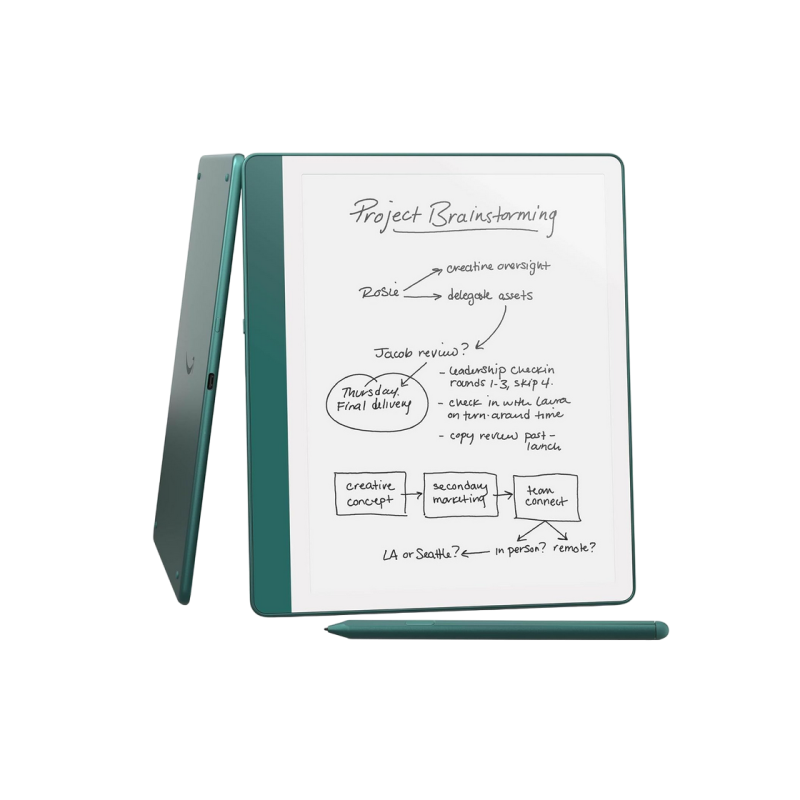 Электронная книга Amazon Kindle Scribe 1st Gen 2024, 64GB, Metallic Jade
