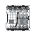 Посудомоечная машина Whirlpool 3C33 E 6.5