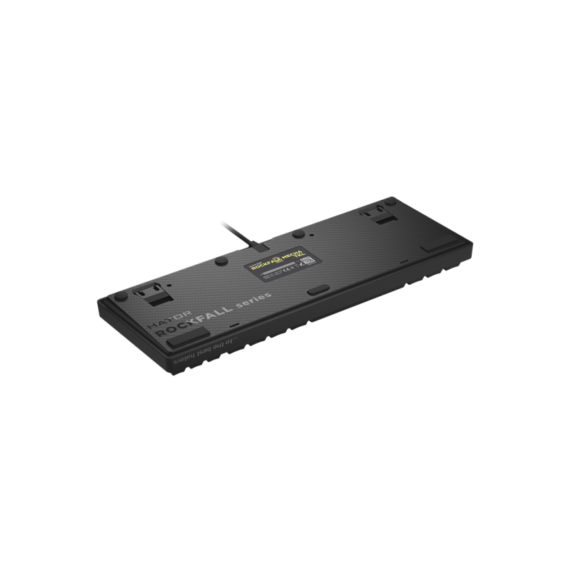 Игровая клавиатура HATOR Rockfall 2 Mecha TKL, RGB, 1,8 м, USB, EN/UA, черная