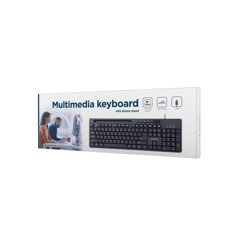 Клавиатура Gembird KB-UM-108, Black