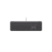Клавиатура Logitech Signature Slim K620 для бизнеса, бесшумная печать, 1,8 м, USB-C, EN, черная