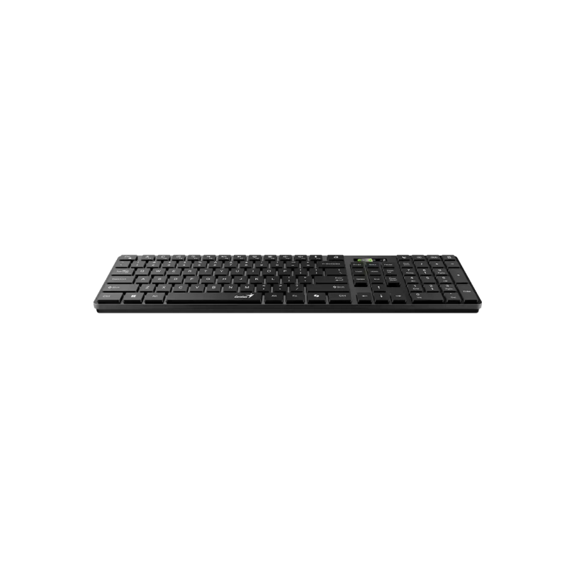 Wireless Keyboard Genius SlimStar 7250BT, Multimedia, 12 Fn Keys, Chocolate keys, Battery indicator, 1xAA, 2.4Ghz+