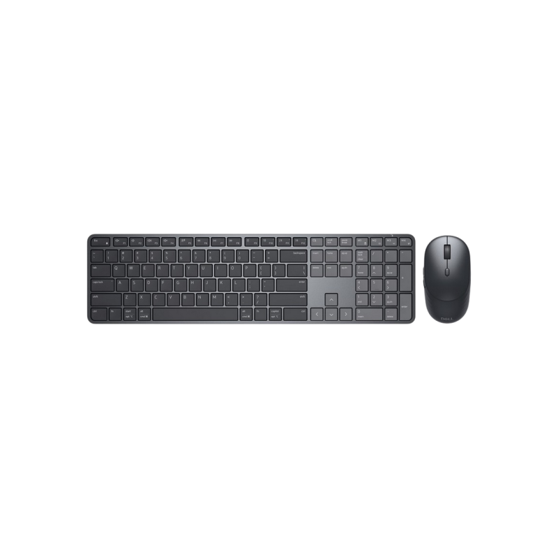 Wireless Keyboard & Mouse Dell Pro 7 Slim Keyboard and Mouse - KM726 - Russian (QWERTY