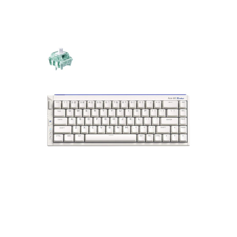 Gaming Keyboard MCHOSE Ace 68, Hall Effect Mechanical, 65% Layout, Gateron Magnetic Jade SW, PBT, Aluminum, Macro,