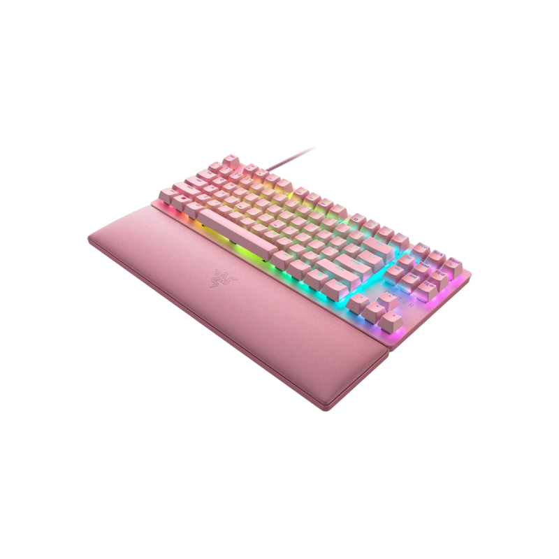 Клавиатура Razer Huntsman V2 Tenkeyless, Quartz Edition