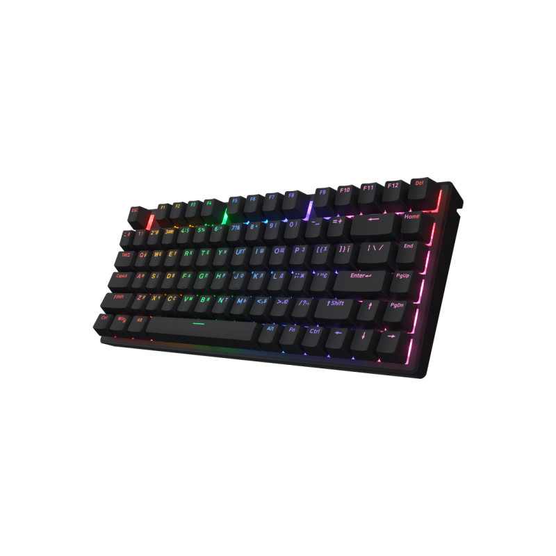 Keyboard HATOR Icefall Mecha TKL Rainbow, Black