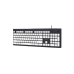 Клавиатура Gembird KB-CH-01, Black/White
