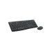 Wireless Keyboard & Mouse Logitech MK370, Media keys, Silent, Spill-resistant, 5M, 1000dpi, 3 buttons, 2xAAA/1xAA, 2.4Ghz+BT