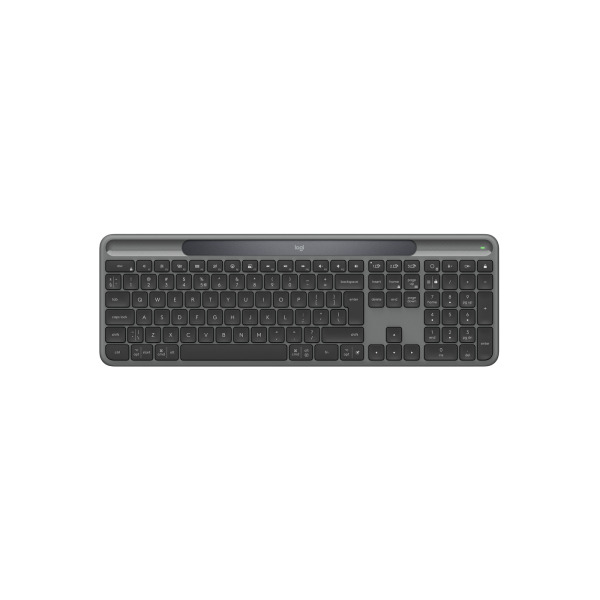 Wireless Keyboard Logitech K980, Ultra thin, Quiet Typing, F-keys, Smart Actions, Flow, Solar+, 2.4Ghz+BT, EN 
