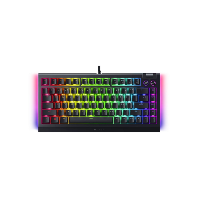 Gaming Keyboard Razer BlackWidow V4 75% Hot-Swappable US Layout Black