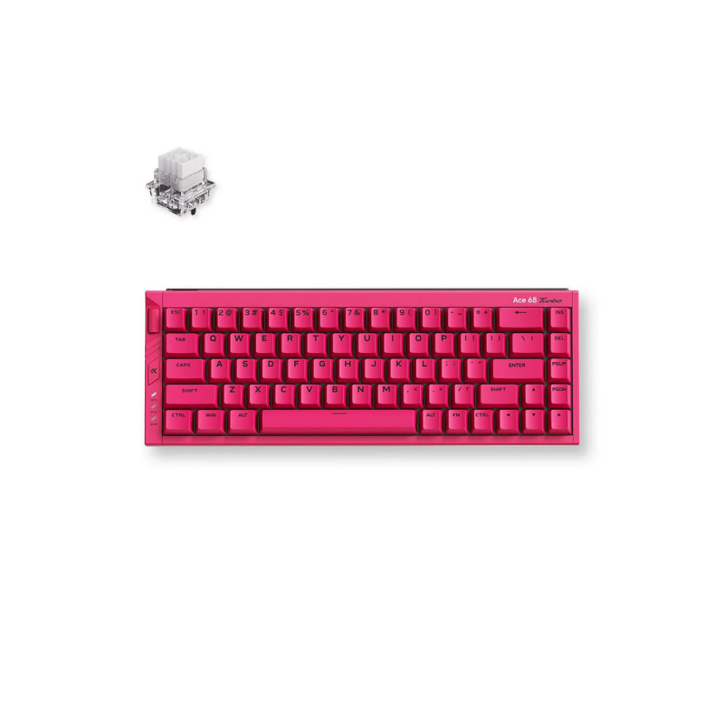 Gaming Keyboard MCHOSE Ace 68, Hall Effect Mechanical, 65% Layout, Mount Tai Magnetic GT SW, PBT, Aluminum, Macro,
