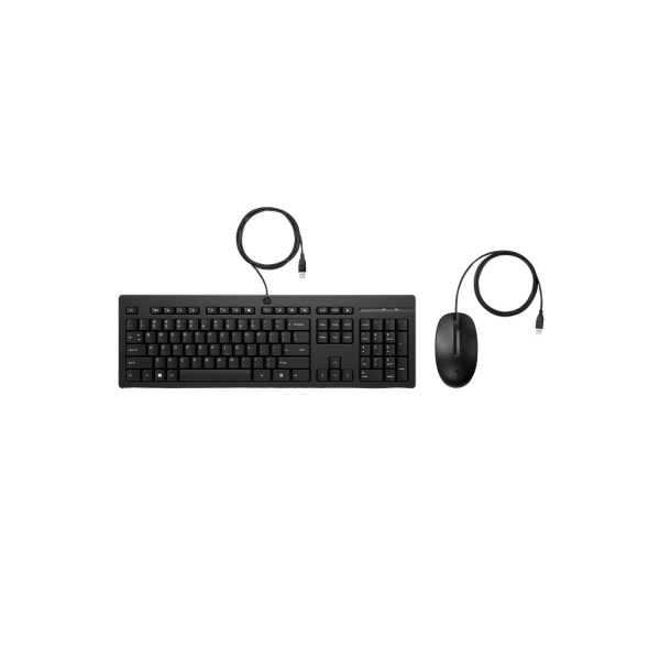 Клавиатура HP 225, EN/RU, Black