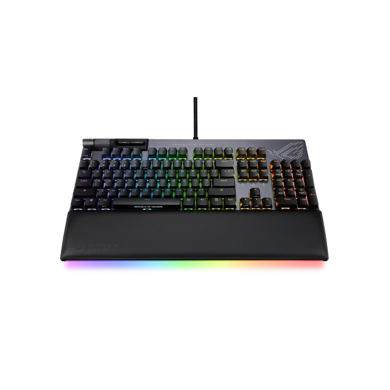 Gaming Keyboard Asus ROG Strix Flare II Animate, Mechanical, NX Red SW, PBT, US Layout, LED display