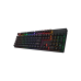 Gaming Keyboard HATOR Icefall Mecha Rainbow, Mechanical, Rainbow LED, 1.8m, USB, EN/UA, Black