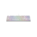 Игровая клавиатура HATOR Rockfall 2 Mecha TKL, RGB, 1,8 м, USB, EN/UA, белая