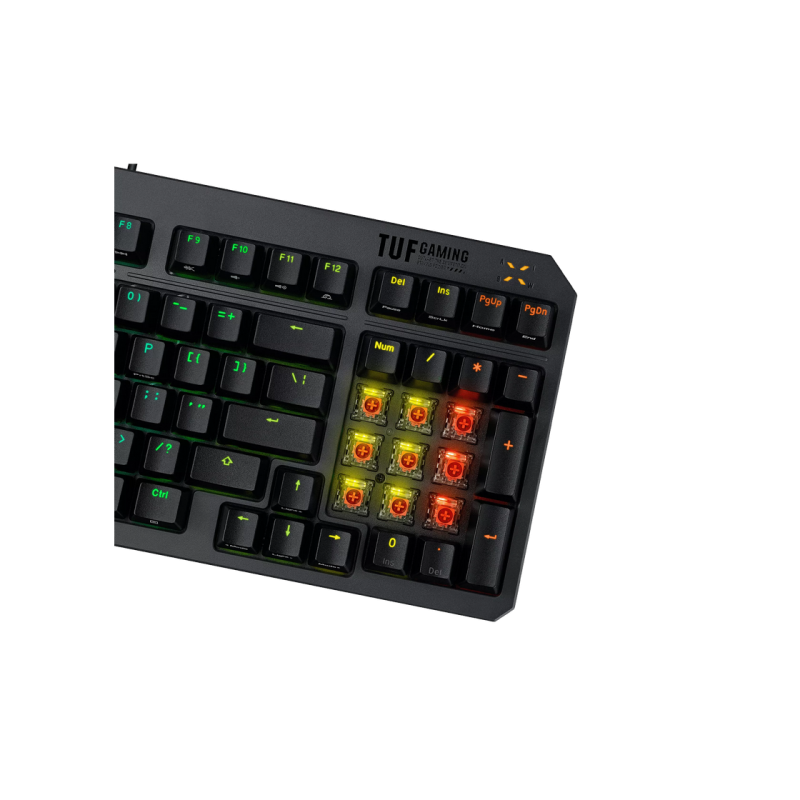 Keyboard Asus TUF Gaming K3 Gen II, Black, 220683