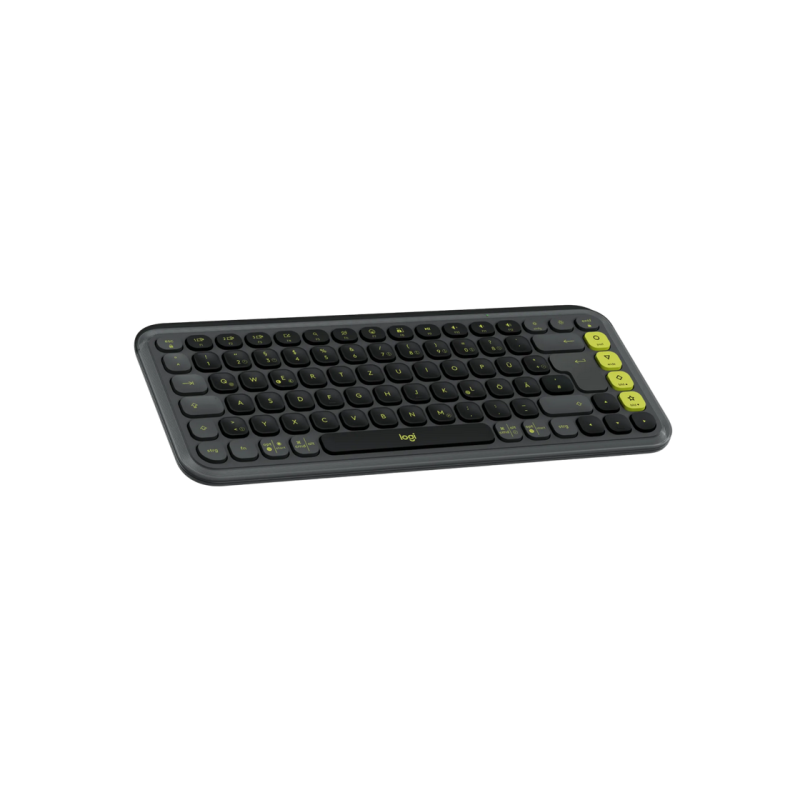 Клавиатура Logitech POP ICON, Graphite/Green