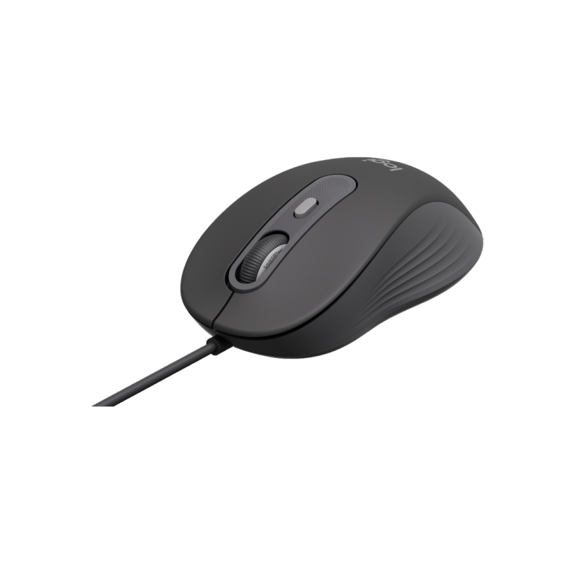 Клавиатура и мышь Logitech Signature Slim MK620, USB-C, бесшумная печать, 4000 точек на дюйм, 4 кнопки, 1,8/1,8 м, EN, черная
